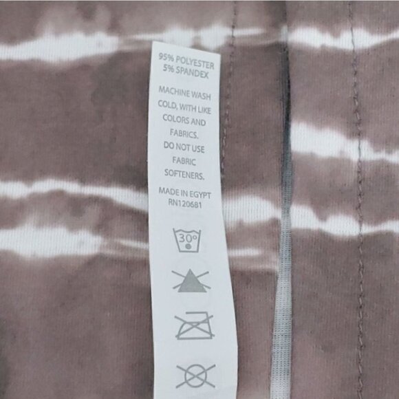 NWT SCORPIO SOL Warrior key hole tie dye active tank - Picture 8 of 12